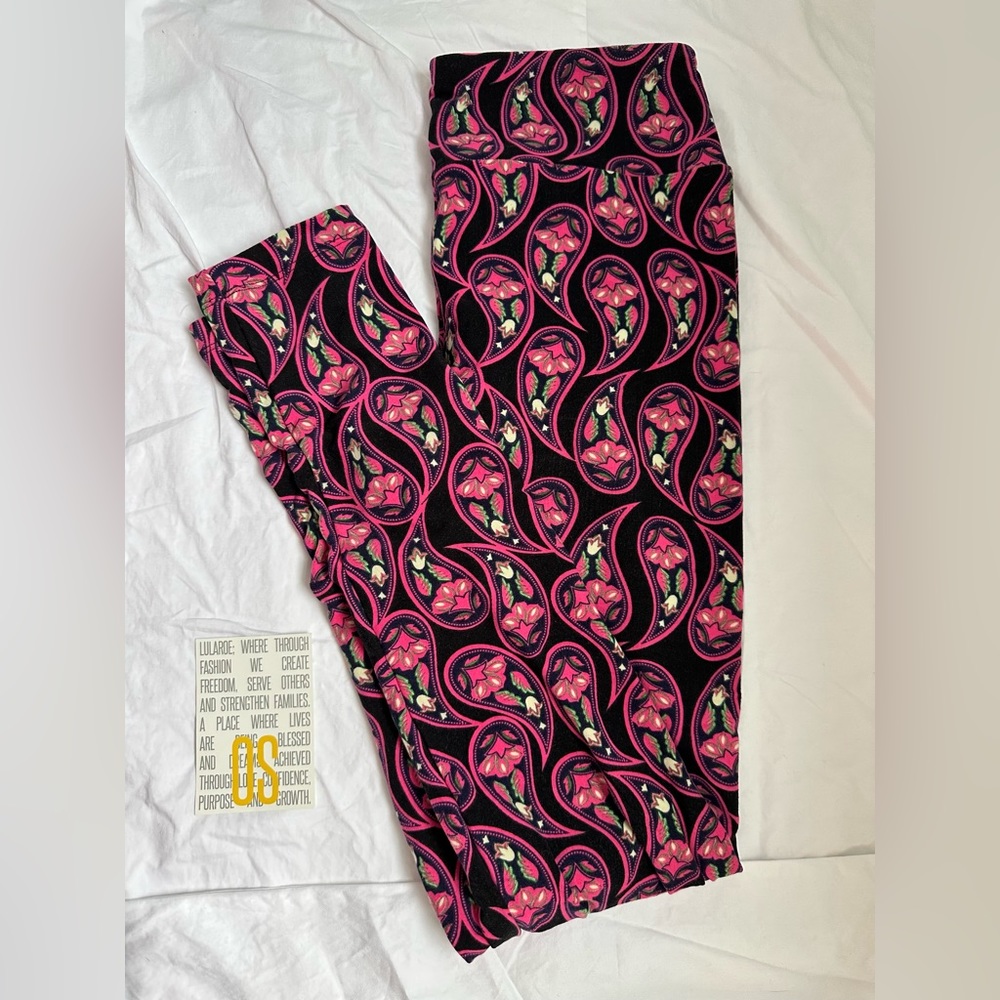 LuLaRoe One Size Leggings - Paisley